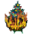 Burning Chrismas Tree